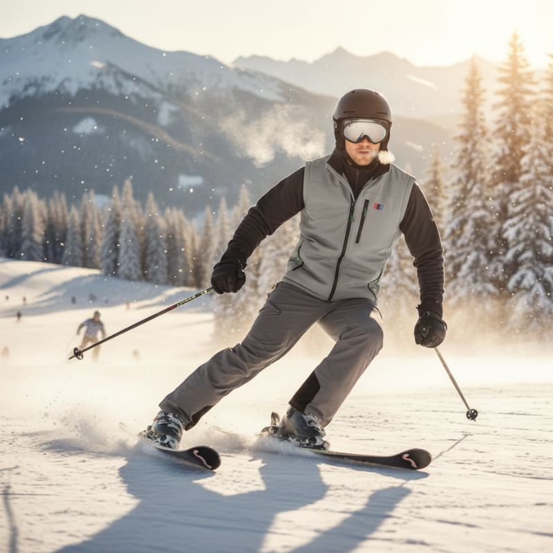 Gilet softshell Homme – Gris